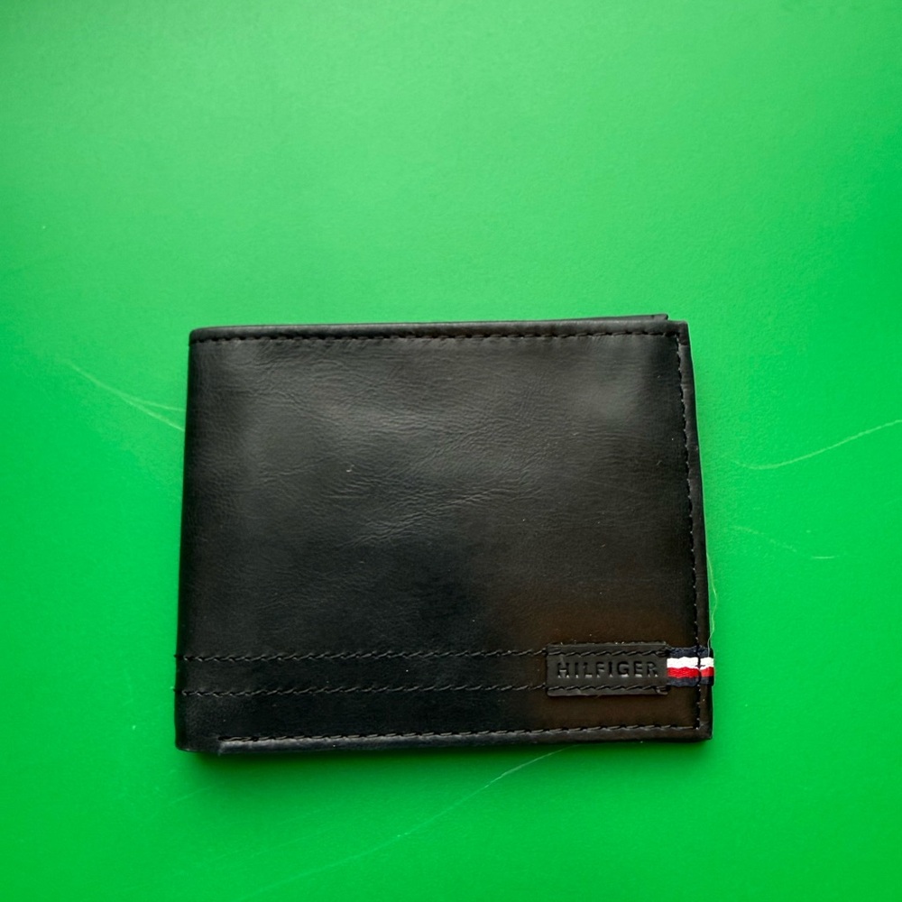 Never used Tommy Hilfiger black wallet